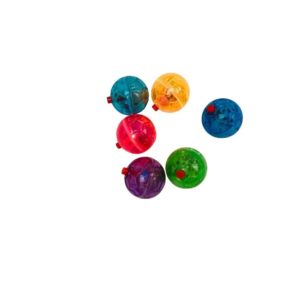 6 Pieces Ghost Hunting Cat Ball Light up Cat Balls Motion Activated Interactive